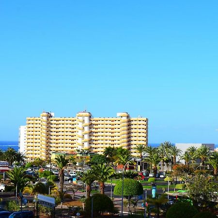 ロスクリスティアーノスSunny Summerland Los Cristianos, Ap With City And Ocean Viewアパートメント エクステリア 写真